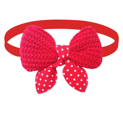 50/100pcs Colorful Pet Dog Cat Bow Tie Pet Products Dog Accessories Pet Dog Bowtie Cute Bow Tie Dog Pet Cat Holiday Supplies