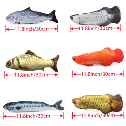 Pet Cat Favor Fish Toy Stuffed Fish Shape Cat Scratch Board Scratching Post plush toys For Cat Pet Toy Pet Products Supplies