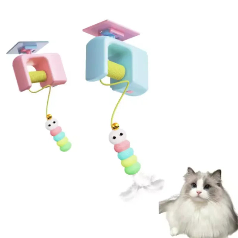 Pet Cat Toys Electric Smart Door Hanging Toy Self-Entertainment and Fun Cat Interactive Amusement Scratch Rope Artifact Supplies