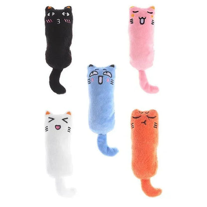 Cat Toy Cute Pet Catnip Toys Cat Plush Thumb Pillow Pet Supplies  Аксесуари Для Котів Juguete Para Gato